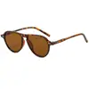 Óculos de Sol com Studs Personalidade Moda 2025 Proteção UV Versátil Aviador Cor de Gelatina