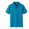 Camisa Polo de Verão com Secagem Rápida em Estoque, Camiseta de Secagem Rápida, Roupas Respiráveis de Manga Curta com Secagem Rápida para Homens, Roupa de Trabalho de Verão