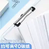 Pasta de Arquivo A4 Inspiradora Porta Documentos de Escritório Papel de Teste Suporte para Estudante Acrílico Transparente Bloco de Notas Placa de Espuma Clip Atacado