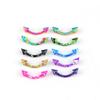 Fábrica de conos afilados de acero inoxidable para uñas de cejas, pintura para uñas de cejas, uñas de cejas de 9 colores, anillo de cejas de color caramelo, perforación corporal