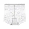 Nova calcinha feminina sexy sem costura de cintura alta, atacado, fundo 100% algodão, acabamento em renda, levanta bumbum, estilo triângulo, tamanhos grandes