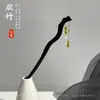 Elegantes Grampos de Cabelo de Sândalo Estilo Chinês, Grampos de Madeira de Alto Padrão Estilo Retrô, Acessórios de Cabelo Clássicos Elegantes, Venda por Atacado de Grampos de Cabelo Feitos à Mão