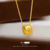 Colar com Pingente de Diamante Vintage Acessível de Luxo Retro Passepartout Corrente para Clavícula Design Francês Estilo Palácio para Mulheres