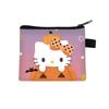 Monedero Serie Halloween Sanrio para Niñas, Billetera de Dibujos Animados de Aspecto Elegante, Bolsa para Audífonos con Cremallera Moderna y Linda, Caliente