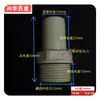 Bico de Ar Rosca Macho Pagoda de Aço Plástico Conector de Mangueira Tubo Pele POM Resistente à Corrosão a Baixa Acidez e Alcalinidade Conector de Tubo de Água de Plástico