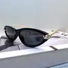 Gafas de Sol Retro de Estilo Americano con Montura Metálica Pequeña para Rostro Redondo para Mujer de Alta Gama Ovaladas a Prueba de Sol para Street-shot Cóncavas