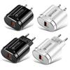 Cargador de carga rápida de un solo puerto con forma de mariposa QC3.0, cabezal de carga rápida, carga rápida de 18 W, cargador de teléfono móvil