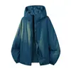 Una Chaqueta Cortavientos Acolchada del Mismo Estilo con Capucha para Mujer Ligera Cortavientos Impermeable Ropa Exterior Moda Masculina Abrigo de Algodón Cálido Estampado