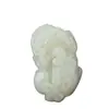 Colgante de Jade Blanco Pixiu Jade Afgano al por mayor para Hombres y Mujeres, Colgante Infantil, Regalos de Venta, Suministro para Puestos Callejeros en Transmisión en Vivo