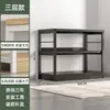 Estantería de Almacenamiento de Libros de Pie Organizador de Múltiples Niveles Estantes Color Madera Maciza Librero Estante de Almacenamiento de Oficina Gabinete Estantes Escalonados