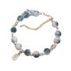 "Porcelana Azul y Blanca" Celebritud de Internet Popular Pulsera de Mariposa Femenina Nicho Estilo Antiguo Estilo Frío Super Inmortal Alto Valor de Belleza Pulsera Segura