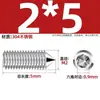 Tornillos de Máquina de Acero Inoxidable 304, Tornillos Prisioneros de Punta, Tornillos Prisioneros de Cabeza Hexagonal Din914