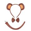 Nueva y linda diadema de mono de dibujos animados para niños, horquilla para el pelo, diadema de mono, traje para mascarada, horquilla para el pelo