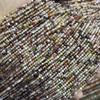 Contas pequenas 2mm fonte de sal ágata ângulo esculpido em volta contas string Gemstone Mini Beads