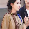 Bufanda de Seda Estilo Wang Yuwen 'Tierra Súper Fresca', Bufanda Larga de Seda de Lunares, Corbata de Cuello, Bufanda, Cinta, Cinturón de Cinta