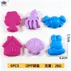 Molde de Argila Colorido em Relevo para Massinha DIY Infantil Conjunto de Ferramentas de Argila com 21 Peças Molde Educacional de Argila Colorida