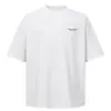 Camiseta Corta Informal Nanxia Estilo Retro Americano de Moda para Hombre, Estilo Primavera y Verano, Corte Holgado, Cuello Redondo Sencillo