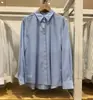 2026 Nueva Camisa Casual Rayada con Patrón de Otoño Manga Larga para Mujer Camisa de Negocios para Viajes al Trabajo Camisa para Aire Acondicionado 487526