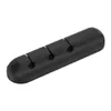 Organizador de Cabos de Mesa Cabo de Carregamento de Celular Cabo de Mouse Cabo de Fone de Ouvido Organizador para Home Office Carro Enrolador de Cabos Clipe Fixo