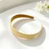 Diadema Simple a Cuadros Florales Retro Estilo Coreano, Diadema Estilo Francés, Accesorio Versátil para el Cabello para Exteriores, Accesorio para el Cabello Súper de Hada para Mujeres