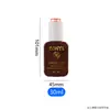 Botella de vidrio transparente de 30 ml, cuadrada, de fondo grueso, botella de vidrio de 50 ml con bomba de presión y gotero para aceite facial, botella dispensadora para cuidado de la piel y cosméticos