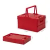 Caja de Almacenamiento con Tapa para Regalos y Recuerdos, Caja de Almacenamiento Portátil para Snacks de Estudiantes, Caja de Plástico para Cosméticos, Caja Organizadora de Almacenamiento