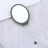 Espelho Redondo Pequeno Criativo DIY com Contas, Espelho Portátil Colorido de Alta Definição, Espelho de Mão para Maquiagem para Mulheres, Venda por Atacado do Fabricante em Estoque