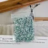 Rhinestones para arte de uñas en azul lago, forma de diamante, navette, base plana, forma irregular, decoraciones de uñas con borde biselado pequeño al por mayor