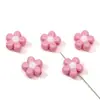 11mm Globos de Pintura Acrílica Coloridos Flor de Globo Cuentas Sueltas Material para Pulseras Hechas a Mano DIY Accesorios de Joyería