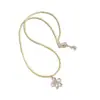 Collar de Flor de Cuentas Coloridas de Verano 2026 Nuevo Diseño de Nicho Cadena para Clavícula Fresca y Sencilla