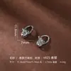 Plata 925 Chapada en Oro Patrón de Meteorito Amarillo Cuenta de la Fortuna Ovni Cuentas Sueltas para Hacer Joyería Accesorios DIY