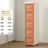 Gabinete de Almacenamiento tipo Cajón Ancho Estilo Europeo 18/38/58, Gabinete de Almacenamiento de Plástico Multicapa, Gabinete Móvil para Almacenamiento de Snacks y Juguetes