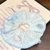 Dulce Liga para el Cabello de Lunares para Niñas, Moño Estilo Princesa, Scrunchie de Gatito, Liga Diaria para Peinados de Moño