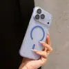 Funda magnética sin marco adecuada para Apple 18Promax, Funda protectora mate ultra delgada Ice Fog para iPhone 17 16
