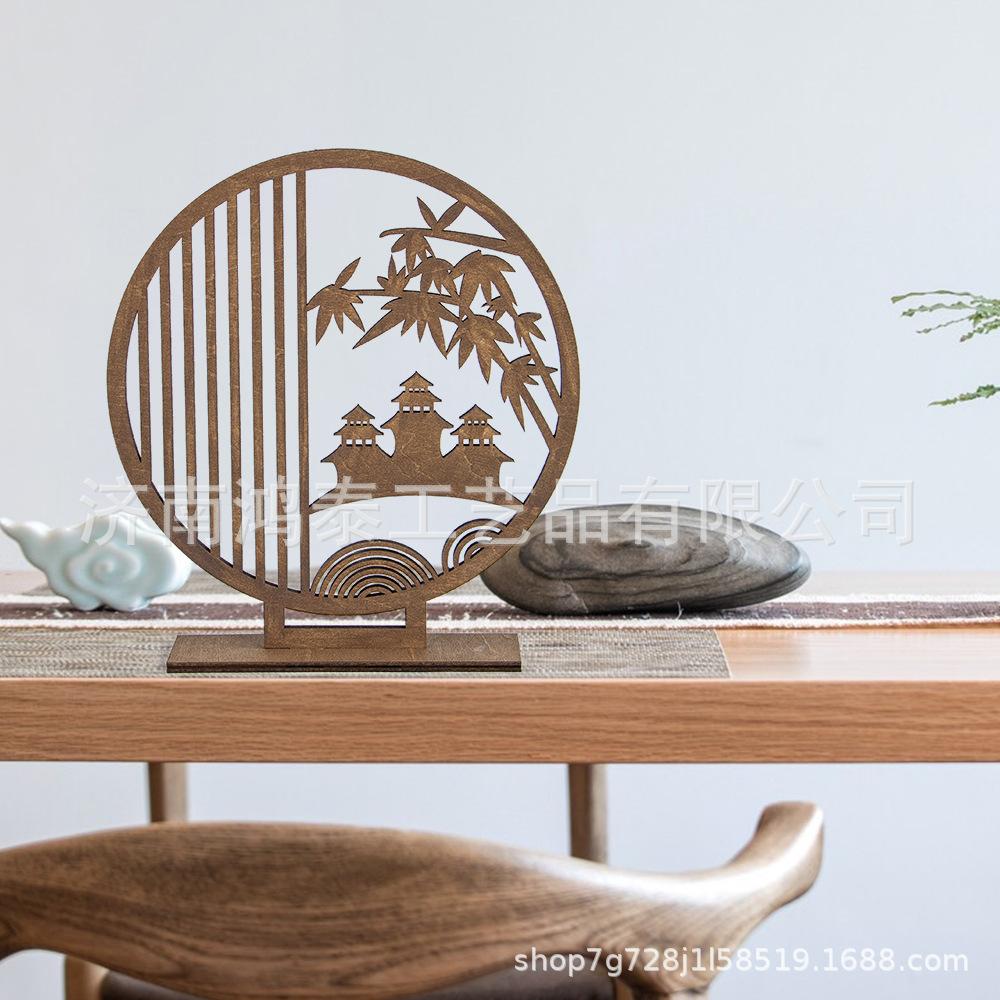 复古小屏风摆件