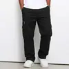 2026 Amazon Verano Nuevos Pantalones Cargo para Hombre Estación Independiente Europea y Americana Comercio Exterior Cordón Bolsillos Múltiples Pantalones Casuales