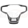 Adequado para modificação do Ford Bronco, conjunto de acessórios para interior de carro, folha adesiva brilhante com padrão de fibra de carbono decorativo em ABS