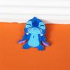 Insignia de Dibujos Animados de Stitch Broche Acrílico Lindo Lilo y Bebé Accesorios Periféricos de Bolsa de Animación Pin