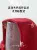 Ropa interior para bebé de algodón puro Clase A, Mameluco rojo de manga larga para bebés, Atuendo de 100 días / Mes completo, Ropa interior base para gatear de Año Nuevo