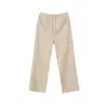Pantalones Casuales Cálidos de Mezcla de Lana con Forro de Polar para Mujer Talla Grande, Nuevo Estilo de Invierno, Pantalones de Pierna Ancha Suaves y con Caída 413632