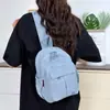 Mochila Ligera de Nylon Casual para Viajes, Compras, Versátil, Bolso para Mujer, Almacenamiento Portátil, Compras, Viajes Diarios, Mochila Pequeña