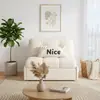 Sofá Cama Plegable de un Solo Asiento de Doble Propósito sin Reposabrazos con Almacenamiento para Sala de Estudio y Habitación Infantil, Nuevo Modelo 2026