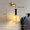 Lámpara de araña retro de estilo americano vintage para comedor con patrones de tela creativos y únicos para iluminación de dormitorio, bar y vestidor