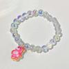 Pulseira Colorida Versátil Pacha Cachorro Canela Pulseira de Luxo Feminina Sanrio Pulseira de Cachorrinho Desenho Animado Presente para Melhor Amiga