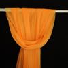 Fio decorativo para encosto de cadeira de casamento, tecido de malha de alta densidade, organza, tule de casamento, fio macio, teto