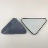 En stock Suministro Triángulo Paño Pequeño para Fregona Paño de Fibra Limpieza de Techos Limpieza de Paredes Eliminación de Polvo Mopa Telescópica Paño de Repuesto