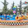 Equipamento de Diversão Montanha-Russa Giratória com Música Dinâmica Pista Resistente ao Desgaste Parque Quadrado Instalações de Diversão para Crianças