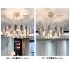 Lustre de Cristal de Luxo Leve Pós-moderno Simples Atmosférico Lâmpada de Sala de Estar Lustre de Restaurante Criativo Personalizado Lâmpadas de Quarto