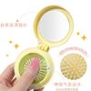 Pente de Cabelo Infantil, Pente Pequeno Dobrável Portátil Especial para Mulheres, Pente de Massagem, Pente Meridiano