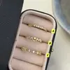 Anillo Personalizado de Circonita Estrella, Estilo Ins Dulce y Fresco Lujo Ligero Diseño de Nicho, Anillo Abierto Minimalista de Gama Alta para Dedo Índice